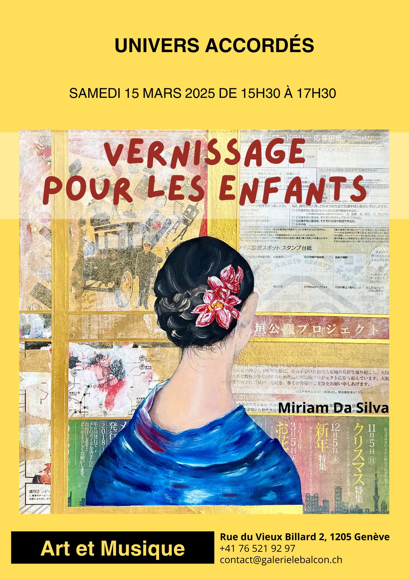 Vernissage dédié aux enfants